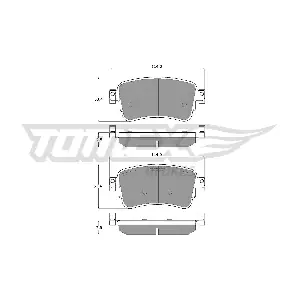 TOMEX Brakes TX 18-64