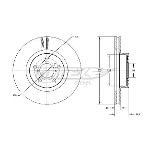 TX 72-74 TOMEX Brakes