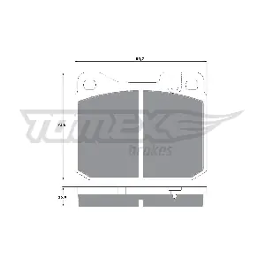 TOMEX Brakes TX 10-22