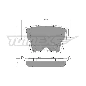 TOMEX Brakes TX 15-72