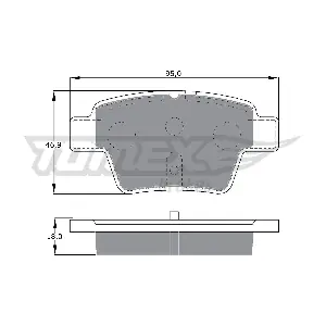 TOMEX Brakes TX 14-65