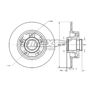 TX 73-561 TOMEX Brakes