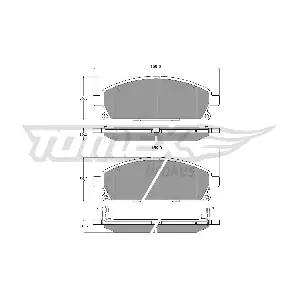 TOMEX Brakes TX 14-20