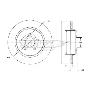 TX 72-98 TOMEX Brakes