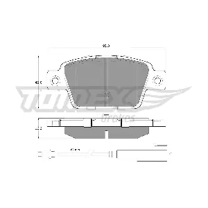 TOMEX Brakes TX 12-511