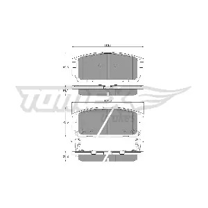 TX 19-58 TOMEX Brakes
