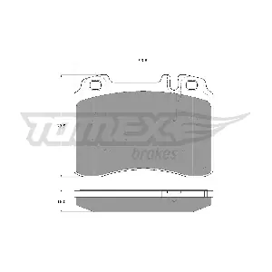 TOMEX Brakes TX 12-711