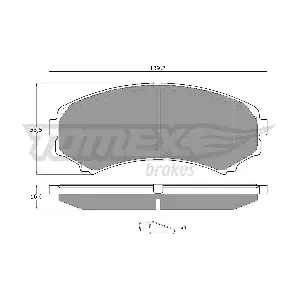 TOMEX Brakes TX 15-33