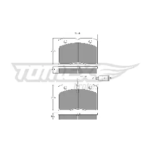 TOMEX Brakes TX 11-25