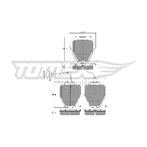 TOMEX Brakes TX 13-15