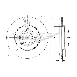 TX 73-81 TOMEX Brakes