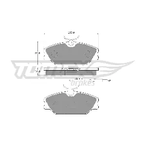 TOMEX Brakes TX 10-76