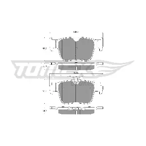 TOMEX Brakes TX6010