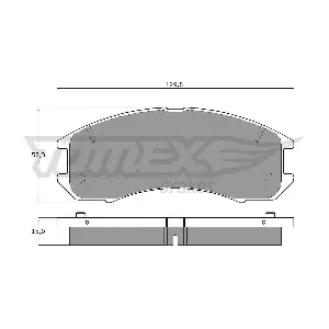 TOMEX Brakes TX 10-561