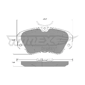 TOMEX Brakes TX1191