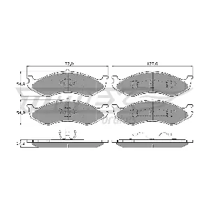 TOMEX Brakes TX1209