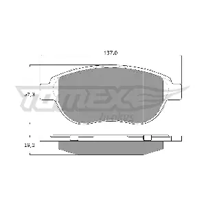TOMEX Brakes TX 13-42