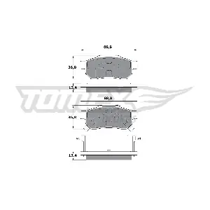 TX 17-22 TOMEX Brakes