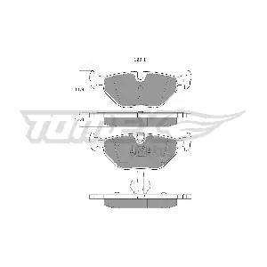 TOMEX Brakes TX 13-17