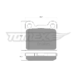 TOMEX Brakes TX 15-06