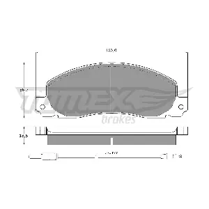 TOMEX Brakes TX 11-65