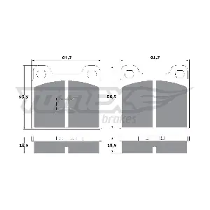 TX 10-161 TOMEX Brakes
