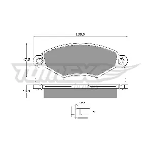 TOMEX Brakes TX 12-15