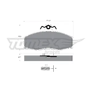 TOMEX Brakes TX 10-27