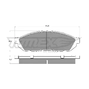 TOMEX Brakes TX 12-28