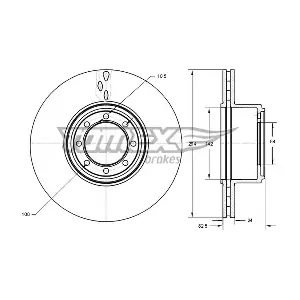 TX 73-42 TOMEX Brakes