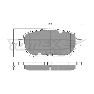 TOMEX Brakes TX 13-70