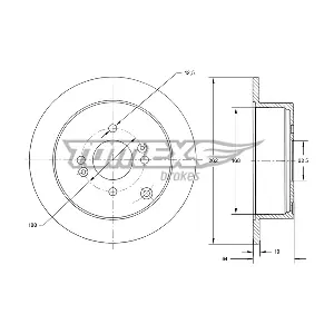 TX 71-34 TOMEX Brakes