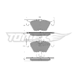 TOMEX Brakes TX 12-82