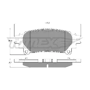 TOMEX Brakes TX 18-40