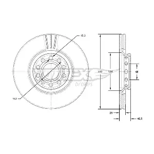 TX 71-97 TOMEX Brakes