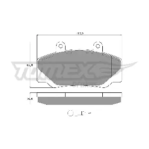 TOMEX Brakes TX 11-67