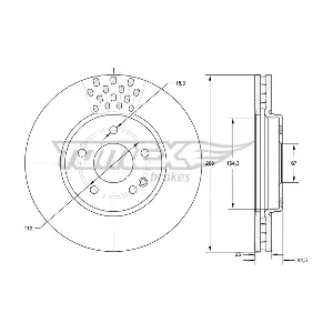 TX 74-09 TOMEX Brakes