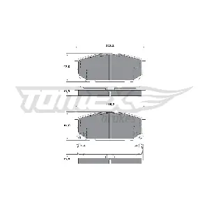 TOMEX Brakes TX 14-95