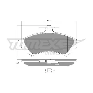 TOMEX Brakes TX 11-52