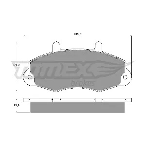 TOMEX Brakes TX 10-66