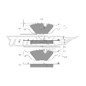 TOMEX Brakes TX 11-301