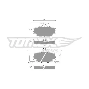 TOMEX Brakes TX 10-48