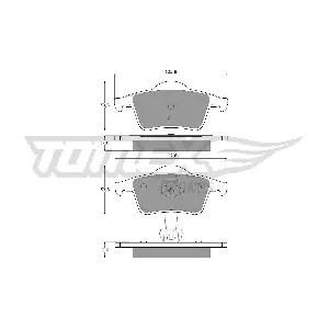 TOMEX Brakes TX 14-05