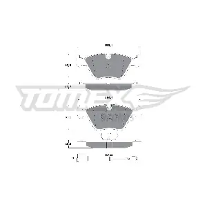 TOMEX Brakes TX 10-691