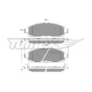 TOMEX Brakes TX 15-52