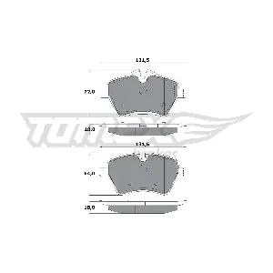 TOMEX Brakes TX 16-04