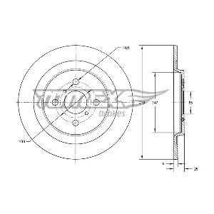 TX 73-27 TOMEX Brakes
