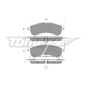 TOMEX Brakes TX 19-94