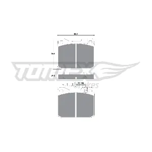 TX 10-223 TOMEX Brakes