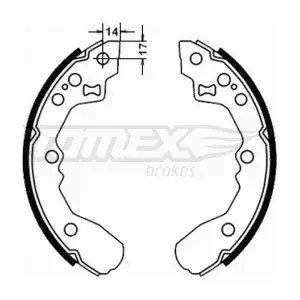TOMEX Brakes TX 21-78